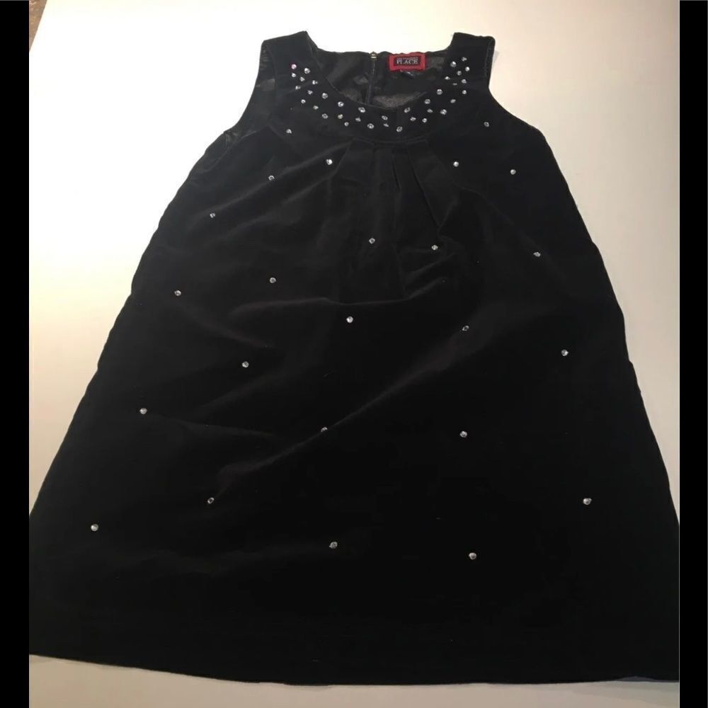 Bundle Sale 3 for $15 | Youth Size 10 Black Dress with Rhinestones